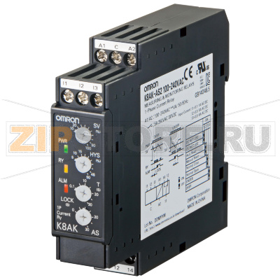 Реле контрольно-измерительное Omron K8AK-AS1 24VAC/DC 