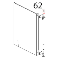 Perno filettato sup. porta Unox XV 703G