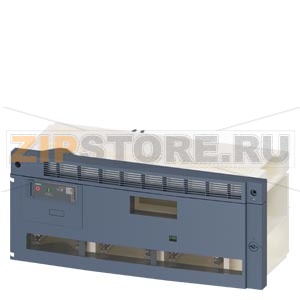 Switch connector with fuses In-line design, pluggable NH2 400 A, 4-pole AC23B 500V , 55 (AC500V) kA motor drive operating Siemens 3NJ6324-2AA0.-.... 