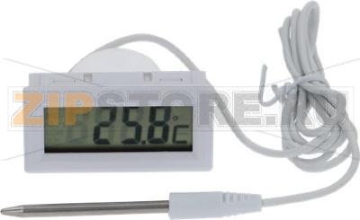 ТЕРМОМЕТР ЦИФРОВОЙ -50+300°C БЕЛЫЙ 