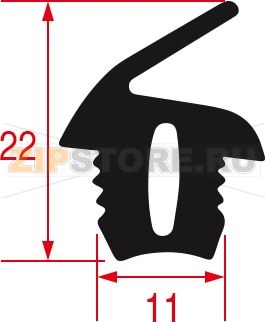 DOOR GASKET FOR OVEN MOD. GUA30015 