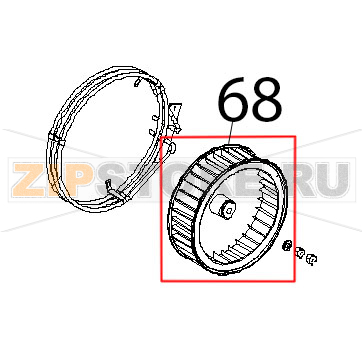 Ventola D=196, H =61, 38 pale, inox dado M8 Unox XVC 104 Ventola D=196, H =61, 38 pale, inox dado M8 Unox XVC 104Запчасть на деталировке под номером: 68