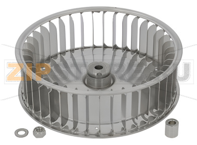 Крыльчатка вентилятора D=196, H=61 Unox XVC 104 Крыльчатка вентилятора D=196, H=61 для пароконвектомата Unox XVC 104Запчасть на деталировке под номером: 68