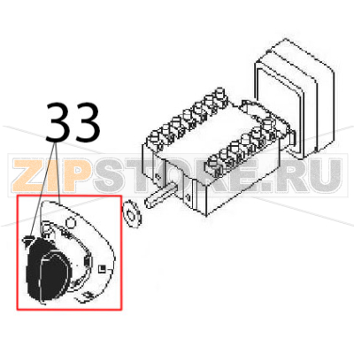 Knob Ø: 6 Angelo Po 1G1PE1EV Knob Ø: 6 Angelo Po 1G1PE1EVЗапчасть на деталировке под номером: 33