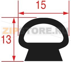 DOOR GASKET - SOLD BY METRE 