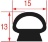 DOOR GASKET - SOLD BY METRE