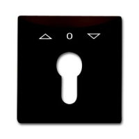 Накладка с поворотной ручкой, коричневая ABB 2CKA001710A3803