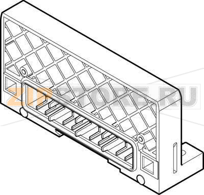 Плита торцевая Festo CPX-EPR-EV 