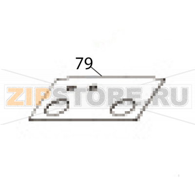 Overlay label Godex RT700 Overlay label Godex RT700Запчасть на деталировке под номером: 79Название запчасти Godex на английском языке: Overlay label RT700.