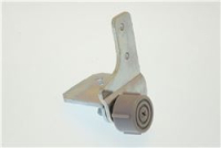 PIEDINO REGOLABILE ARGENTO SX M8(KIT)