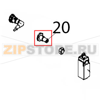 Pin open the top cover Rollmatic CP 42 Pin open the top cover Rollmatic CP 42Запчасть на деталировке под номером: 20