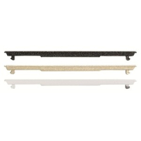 Вставка декоративная, двухмодульная, антрацитовая ABB 2CLA227000N1801