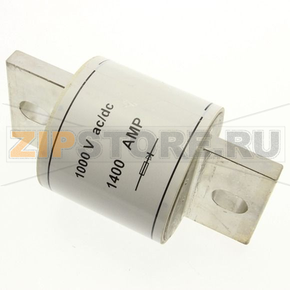 Предохранитель, 1400 A, AC 1000 В, DC 800 В, 100 кА, 89x173 мм, aR, UL Eaton 1400A 1000V AC SEMI- 