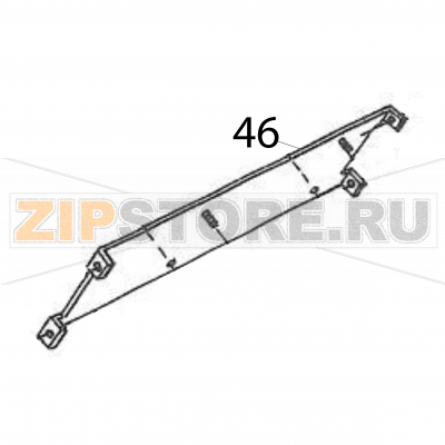 Guide plate Sato M84Pro Guide plate Sato M84ProЗапчасть на деталировке под номером: 46Название запчасти на английском языке: Guide plate Sato M84Pro.