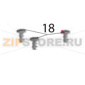 Fixing of bowl Bear Varimixer TEDDY 5L Fixing of bowl Bear Varimixer TEDDY 5LЗапчасть на деталировке под номером: 18