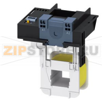 Сменный привод для 3RT105.-.X..-0LA2 или 3RT145.-.X..-0LA2 110 В DC x (0,7–1,25) напряжение питания Вход ПЛК 24–110 В DC Пружинная клемма Siemens 3RT1955-5XF42