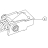 Стержень прижимного механизма Datamax A-4606 Mark II LH
