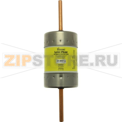 Предохранитель, 400 A, AC 600 В, 300 кА, 54x151 мм, J, UL, с задержкой Eaton LOW PEAK CLASS J T/D 