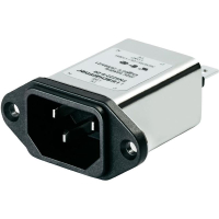 Фильтр сетевой 3 А, 250 В/AC, 57.9x29.9x22.4 мм, 120 шт Schaffner FN 9222SR-3-07