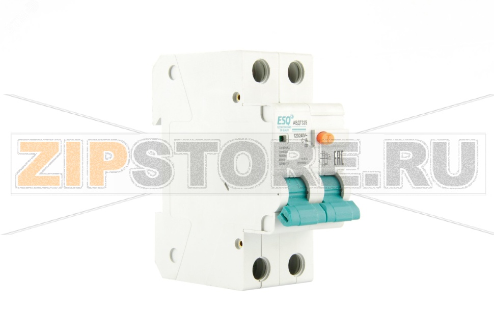 Дифавтомат 16 А, 30 мА, 4.5 кА, 1P+N ESQ 14.03.06.000003 