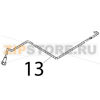 Tubo pieghevole DN10, L=400 Angelo Po 1G1FA0G Tubo pieghevole DN10, L=400 Angelo Po 1G1FA0GЗапчасть на деталировке под номером: 13