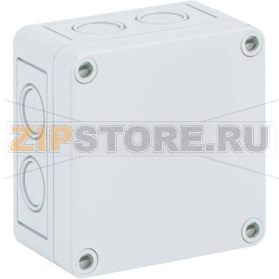 Корпус 94x94x57 мм, материал: полистирол, серый, 1 шт Spelsberg TK PS 99-6-m 