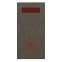 Светосигнализатор одномодульный, LED, антрацитовый ABB 2CLA218040N1801