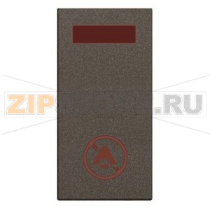 Светосигнализатор одномодульный, LED, антрацитовый ABB 2CLA218040N1801 