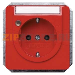 DELTA PROFIL ОРАНЖЕВЫЙ РОЗЕТКА SCHUKO 10A DC/ 16A AC 250V С БЕЗРЕЗЬБОВЫМИ КОНТАКТНЫМИ ЗАЖИМАМИ С ИНДИКАЦИЕЙ СТАТУСА И ПОЛЕМ ДЛЯ НАДПИСИ 65Х65 ММ Siemens 5UB1475 