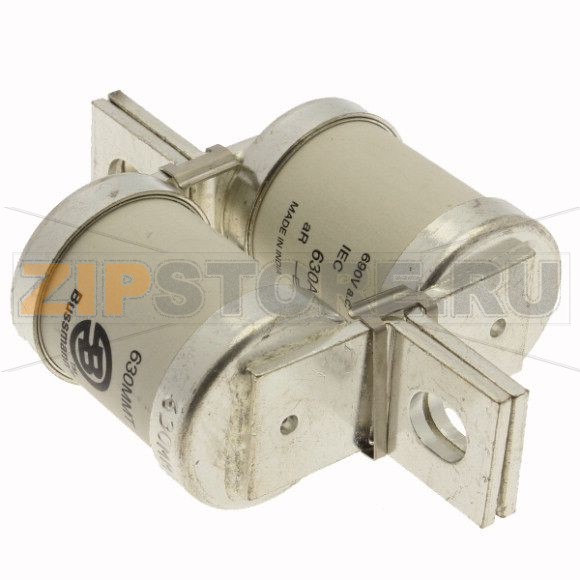 Предохранитель, 630 A, AC 690 В, DC 350 В, 200 кА, BS88, 83x113 мм, aR, BS Eaton 630A 690V AC TYP 