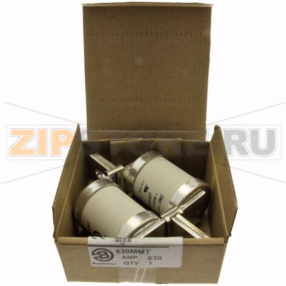 Предохранитель, 630 A, AC 690 В, DC 350 В, 200 кА, BS88, 83x113 мм, aR, BS Eaton 630A 690V AC TYP 