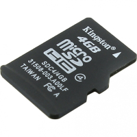Карта памяти 4 Гб Kingston SDC10-4GBSP