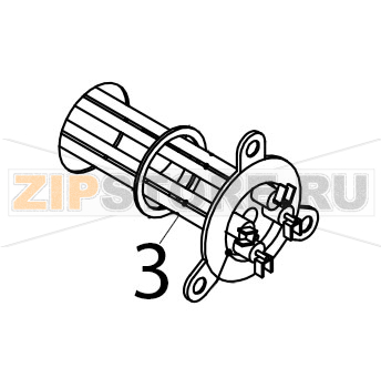 Heating element and or Silanos N700 PS Heating element and or Silanos N700 PSЗапчасть на деталировке под номером: 3