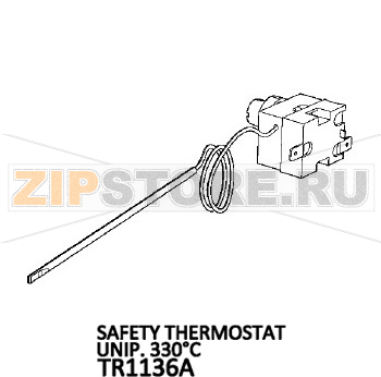 Safety thermostat unip. 330°C Unox XFT 193 Safety thermostat unip. 330°C Unox XFT 193Запчасть на деталировке под номером: 194Название запчасти на английском языке: Safety thermostat unip. 330°C Unox XFT 193