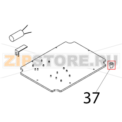 Foot Fimar 12/TS Foot Fimar 12/TSЗапчасть на деталировке под номером: 37
