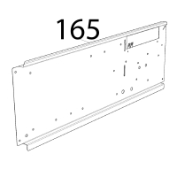 Components holder Unox XVC 205E
