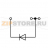 Component terminal block; 3-conductor; with diode 1N5408; anode, right side; for DIN-rail 35 x 15 and 35 x 7.5; 4 mm; CAGE CLAMP®; 4,00 mm; gray Wago 281-673/281-401 - Component terminal block; 3-conductor; with diode 1N5408; anode, right side; for DIN-rail 35 x 15 and 35 x 7.5; 4 mm; CAGE CLAMP®; 4,00 mm; gray Wago 281-673/281-401