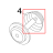 Ribbon spring Toshiba TEC B-852-TS22-QP-R