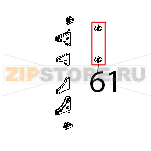 Calamita D=22.9 mm, per microporta Unox XVC 504 Calamita D=22.9 mm, per microporta Unox XVC 504Запчасть на деталировке под номером: 61