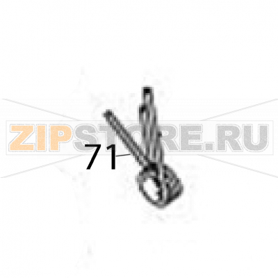 Spring (clip) Sato TG308 Spring (clip) Sato TG308Запчасть на деталировке под номером: 71Название запчасти на английском языке: Spring (clip) Sato TG308.