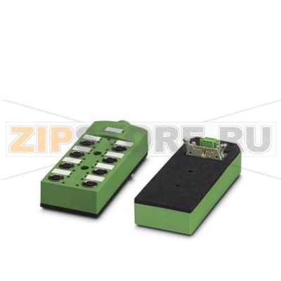Коробка датчика и исполнительного элемента Phoenix Contact SACB-8/8-L-PUR SCO FLK14/MCV3P Тип подключения: Гнездовой разъем M12-SPEEDCON металл, Количество гнезд: 8, Полюсов: 4, Расположение гнезд: Один ряд, Индикатор состояния: есть, p-n-p Подключение магистрального кабеля: Штыревая рейка FLK14, MINI COMBICON 3-полюсн. 270°, Экранировка: нет.Минимальный заказ: 25 шт.Упаковка: 1 шт.