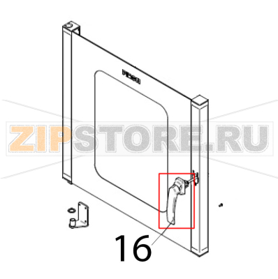 Maniglia Piron PF1006_PI1 Maniglia Piron PF1006_PI1Запчасть на деталировке под номером: 16