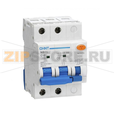Дифавтомат 40 А, 6 кА Chint NB1L-40 
