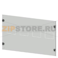 SIVACON S4 Masking frame SENTRON 3VA 3VA20 (up to 100 A) 3VA21 (up to 160 A) 3VA22 (up to 250 A) 4-pole Upright mounting position Fixed mounting, Plug-in socket Number of switches 4 Height 450 mm Width 800 mm Siemens 8PQ2045-8BA16