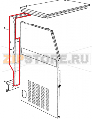 Reuckwand Scotsman AF 80  Reuckwand Scotsman AF 80Запчасть на сборочном чертеже под номером: 6Название запчасти Scotsman на немецком&nbsp;языке:&nbsp;Reuckwand Scotsman AF 80