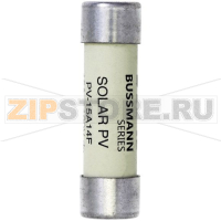Предохранитель, 15 A, DC 1100 В, 30 кА, IEC 60269-6 type A, 14x51 мм, gPV, IEC Eaton 15AMP 1100V