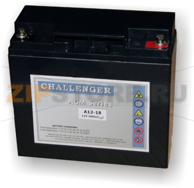 Challenger A12-18 Аккумулятор Challenger A 12–18
Характеристики: Напряжение - 12 В; Емкость - 17 Ач;
Габариты: длина 181 мм, ширина 76 мм, высота 167 мм, вес: 6.3  кг.