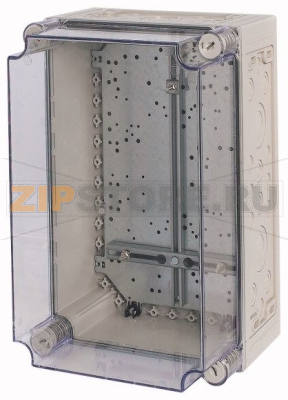 Щит изолированный с метрическими кабельными вводами, 375x250x225 мм, IP65 Eaton ZG/I43E-G-200 