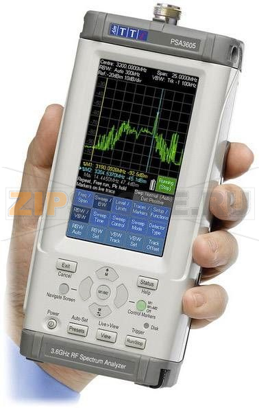 USB-анализатор спектра портативный, 3590 МГц Aim-TTi PSA3605USC 