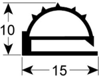 CELL GASKET - PROFILE 9103 - 2550 mm